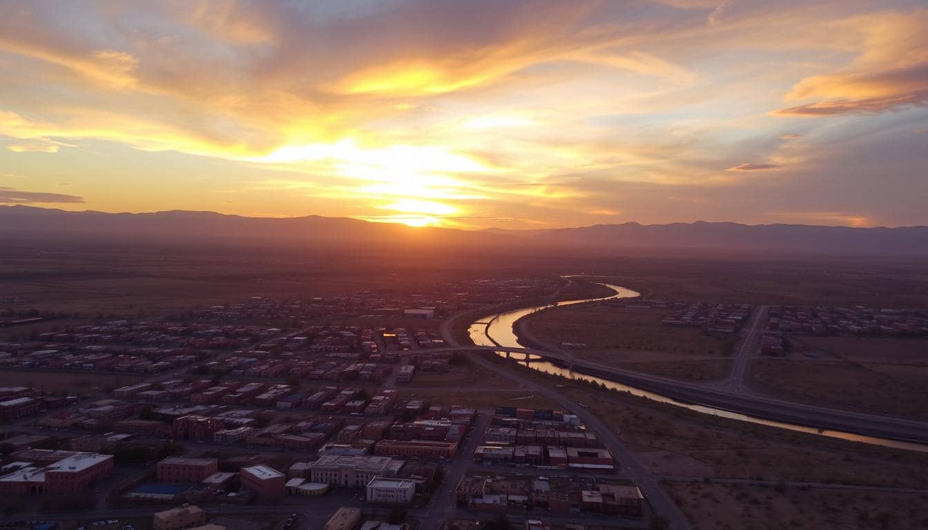 aerial drone photography Albuquerque