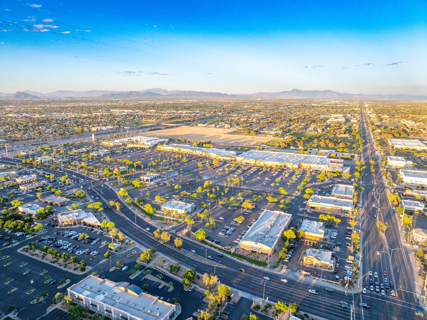 Aerial Drone Photography for Commercial Real Estate MLS listing