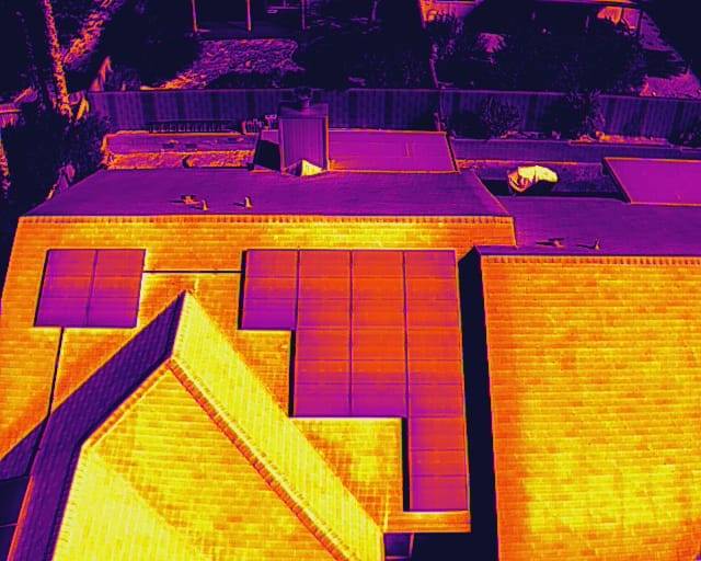 Aerial Drone Thermal Photography for Solar Evaluation