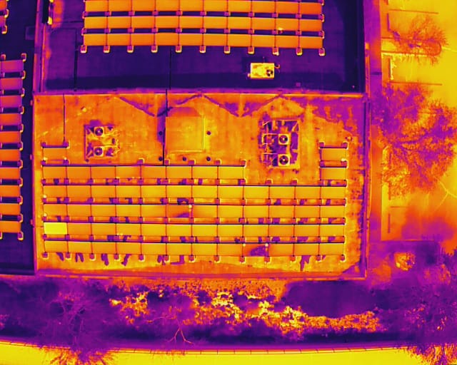 Aerial Drone Thermal Photography for Solar Evaluation