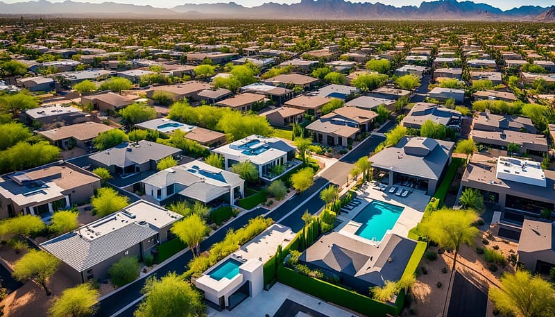 Phoenix real estate drone videography