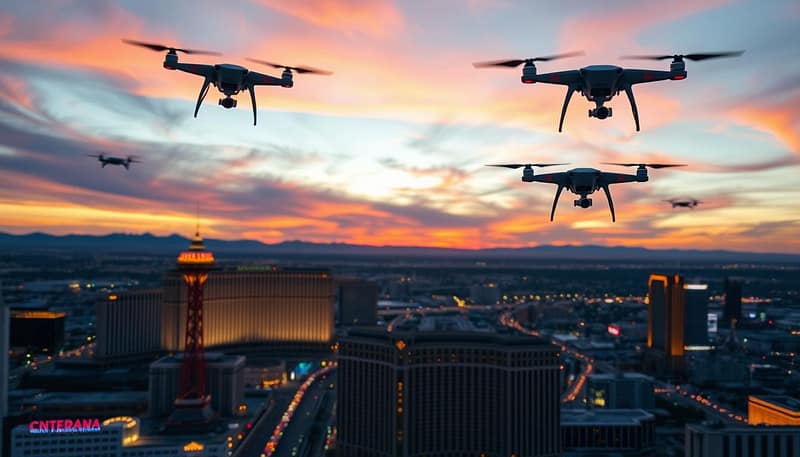 Aerial drone photography Las Vegas regulations