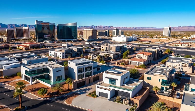 real estate drone photography Las Vegas