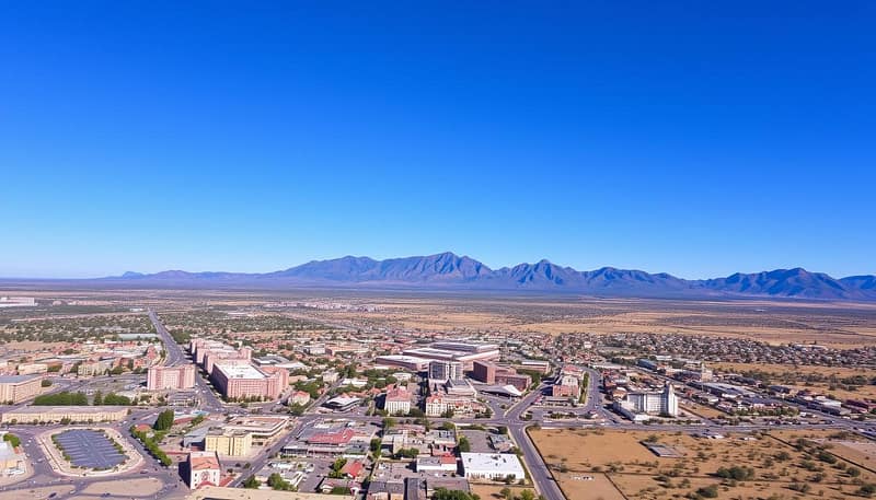 Albuquerque aerial drone photography